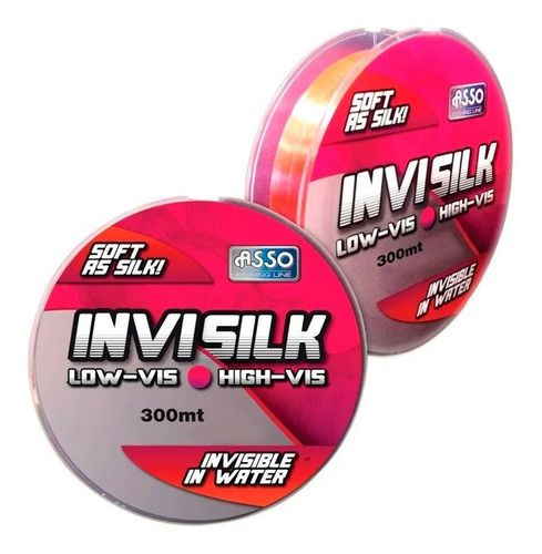 Nylon Invisilk 0.20mm 300mts 15.2 Lbs