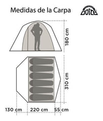 Carpa Outdoor Hi Camper SL6 Familiar