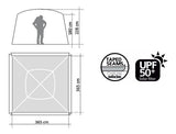 Carpa Outdoor Comedor Suiza Familiar 6 Personas