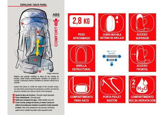 Mochila Bushido 80 Litros