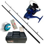 Combo Caña Variant 2.4 + Reel Frontal Variant 50 + Caja Pesca + Linea + Nylon Variada