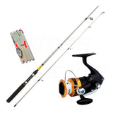 Combo Caña Fx 1.98mt 2T 8-17 Lbs+ Reel Fx 4000 Fc + Linea  Variada