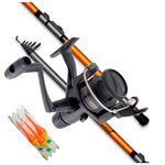 Combo Pejerrey Caña SUNSET 3.3mts Tele + Reel IX 2000R + Linea c/ 3 Boyas + Monofilamento
