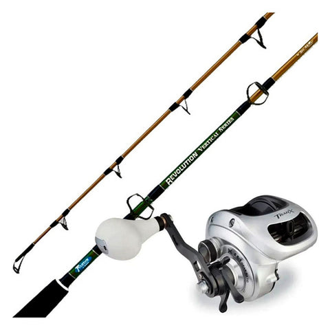 Combo Reel 500hg + Caña 1.57mts Bait Heavy Mar / Rio