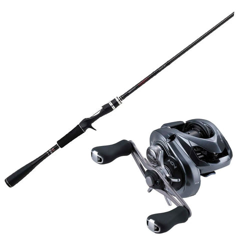 Combo Reel Aldebaran 50Hg + Caña Poison 1.98Mts Bait