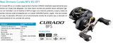 Reel Curado BFS XG LEFT