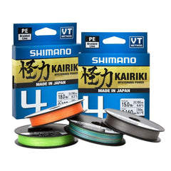 Multifilamento KAIRIKI 4 30lb 150mt NARANJA 0.230mm JAPON