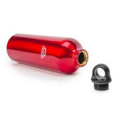 Botella aluminio 600 Ml. con estuche Rojo