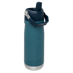 Botella Flip Straw 500 Ml. Azul