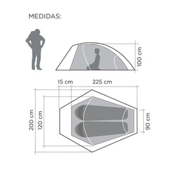 Carpa Volcano 2 personas