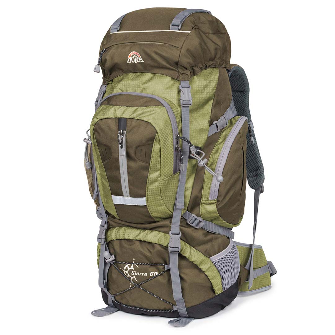 Mochila All Terrain Sierra 60 litros Verde musgo