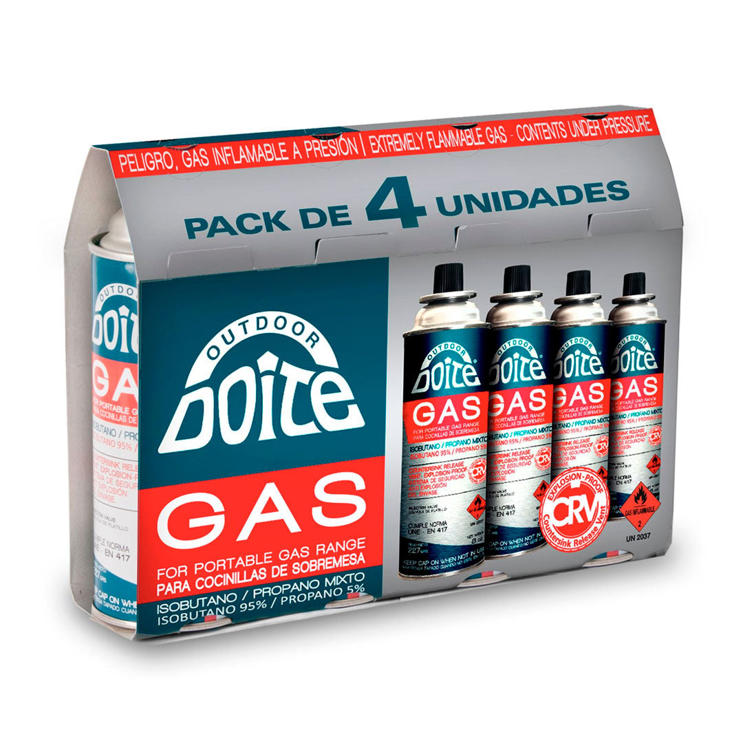 Pack 4x PRO Gas 227 Gr