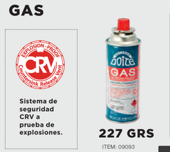 Cartucho Gas Outdoor Butano 227grs Anafe