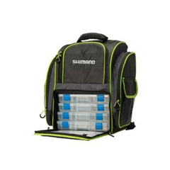 Mochila De Pesca Shimano Backpack con 4 cajas LUG1511