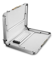Mesa Plegable Regulable Aluminio