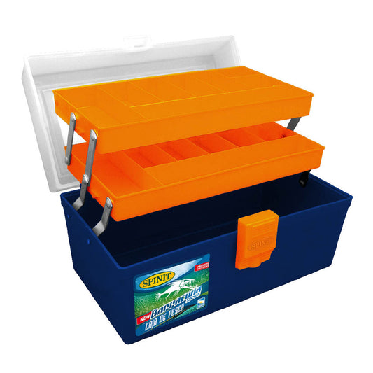 Caja de pesca Barracuda grande 2 bandejas