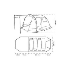 Carpa 4 personas Confort 4 New