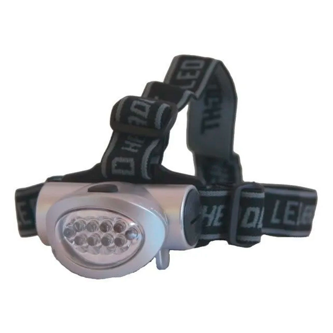 Linterna frontal Mega 8+2 Led