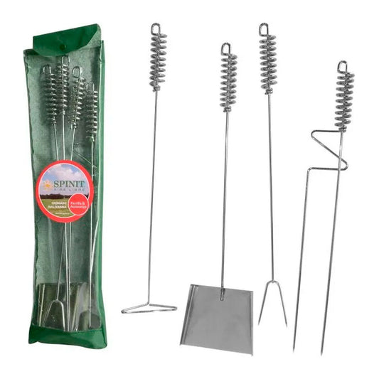 Set parrillero con funda 4 piezas M1510