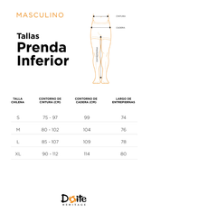 Pantalón Kawescar desmontable