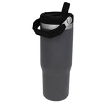 Vaso Flip Straw 887 Ml. Gris
