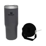 Vaso Flip Straw 887 Ml. Gris