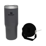 Vaso Flip Straw 887 Ml. Gris