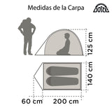 CARPA ZANDER 2 Personas Impermeable