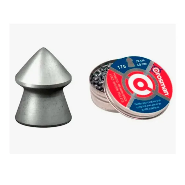 Balines Pointed Cal.5,5mm x 175 unidades - Imagen 2