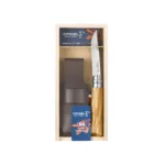 Cortapluma Nº8 Olivo + estuche