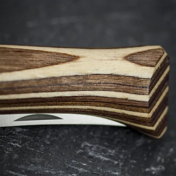 Cortaplumas plegable N°08 Abedul laminado - Imagen 4