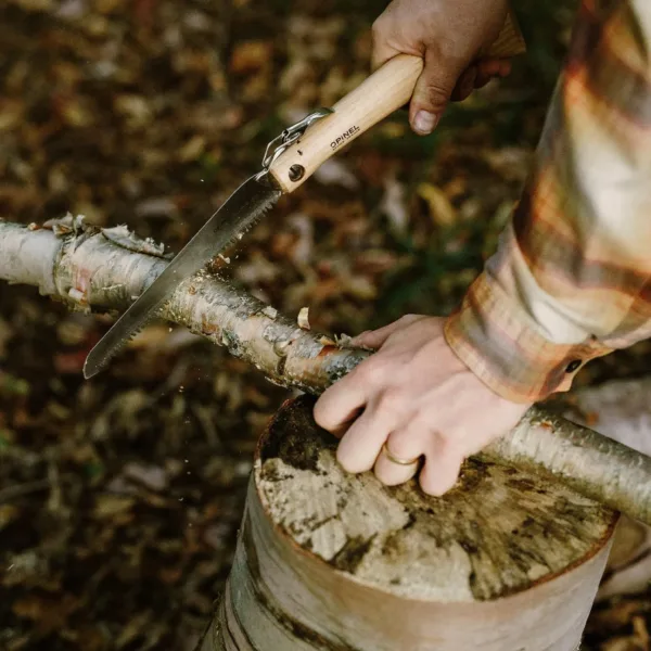 Sierra plegable N°18 acero al carbono - Imagen 2