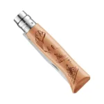 Cortaplumas Opinel N08 Acero Inox y Madera Haya Sport - Ciclismo - Imagen 3