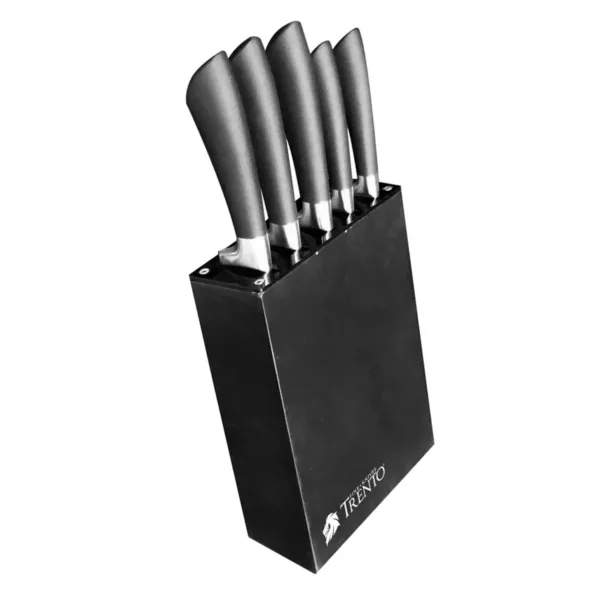 Cepo de cuchillos ERGO rectangular 5 piezas - Imagen 1