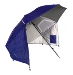 Sombrilla C/ Rompeviento Tipo Carpa 2.40 m Playa - Imagen 3