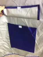 Sombrilla con rompeviento Azul - Imagen 9