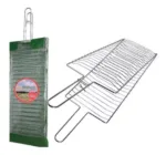 Parrilla Plegable P/ Pescado Chica C/ Funda - Imagen 2