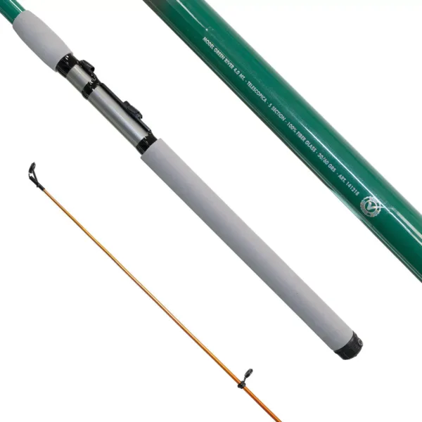 Caña Green River 4.00m 30-60g 5T MA Telescópica - Imagen 2