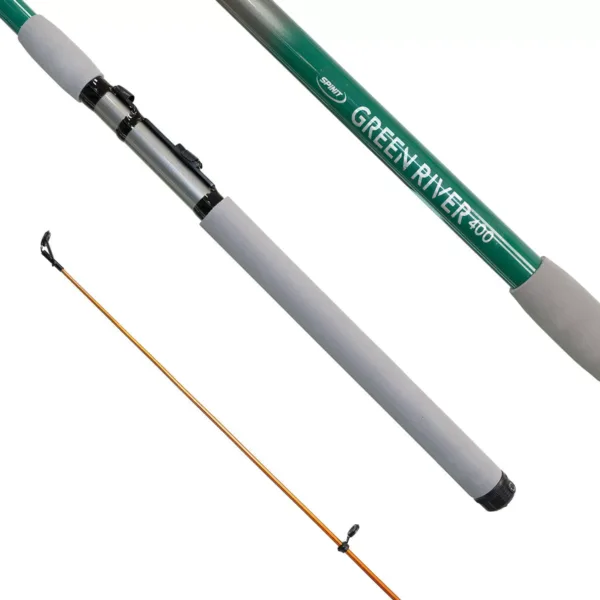 141218-CANA-SPINIT-RIVERGREEN-400-Frente.jpg Caña Green River 4.00m 30-60g 5T MA Telescópica - Imagen 1