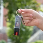 Gas pimienta paralizante defensa personal 15gr Llavero - Imagen 5