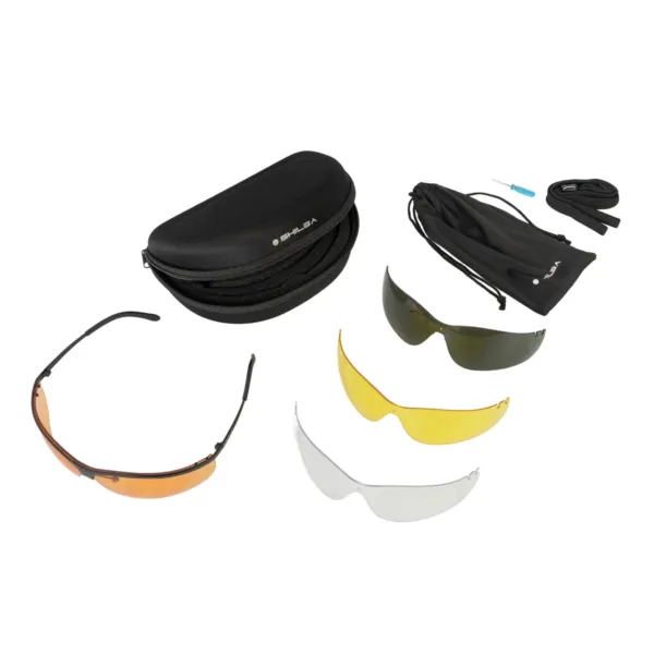 Lentes de Tiro Shilba Shooter de Acero Inoxidable con 4 Lentes Intercambiables - Imagen 2