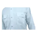 Camisa Supplex Stx Manga Larga Hombre Secado Rápido Celeste - Imagen 3
