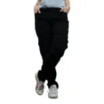 Pantalón Elastizado Mujer Negro - Imagen 4