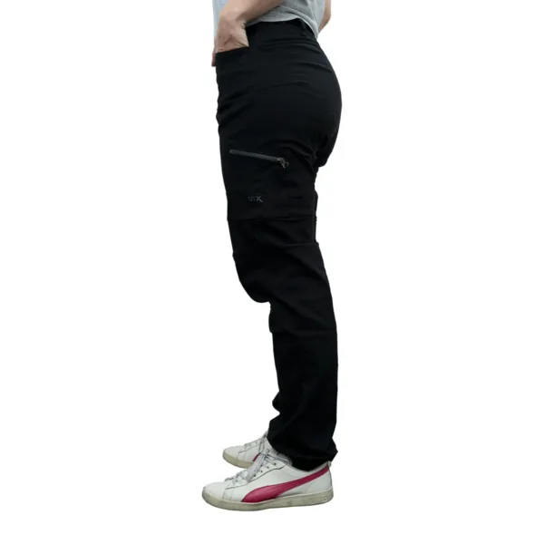 Pantalón Elastizado Mujer Negro - Imagen 5