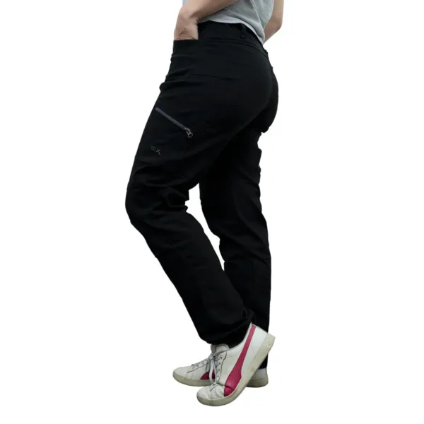 Pantalón Elastizado Mujer Negro - Imagen 1