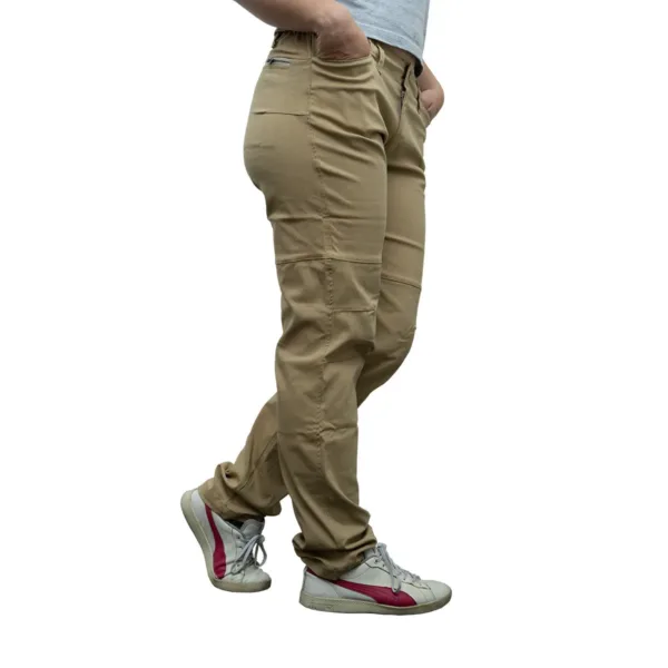 Pantalón Elastizado Mujer Arena - Imagen 3