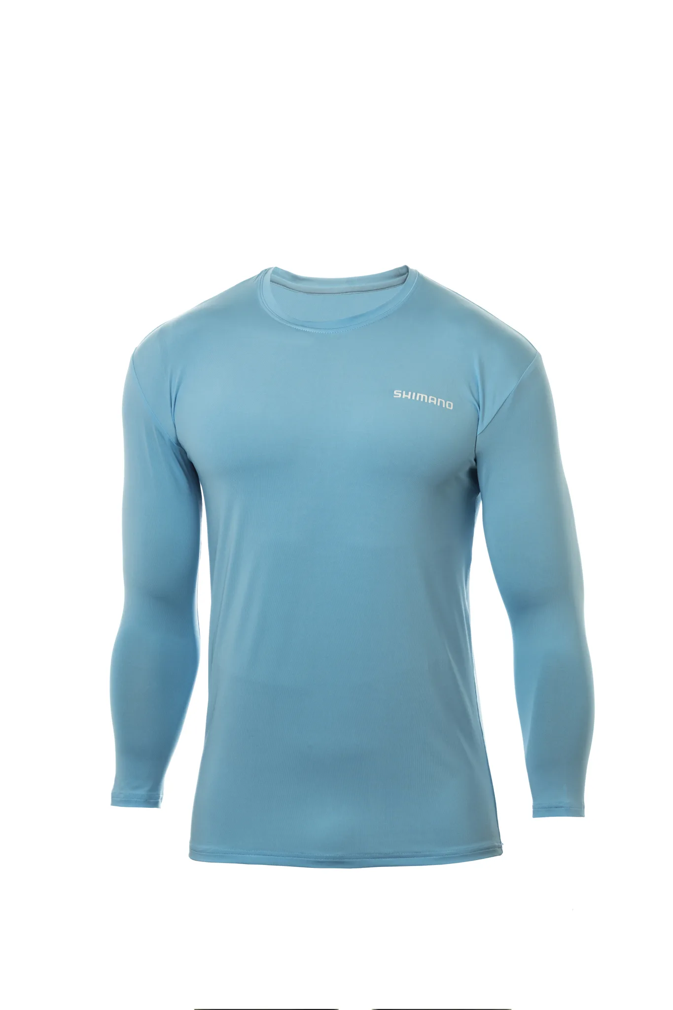 182732-CAMISETA MANGA LARGA SHIMANO TECH TEE 2XL(1) CAMISETA MANGA LARGA SHIMANO TECH TEE CELESTE 2XL - Imagen 1