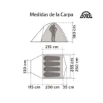 Carpa Family Dome Sunterra EXR4 - Imagen 4