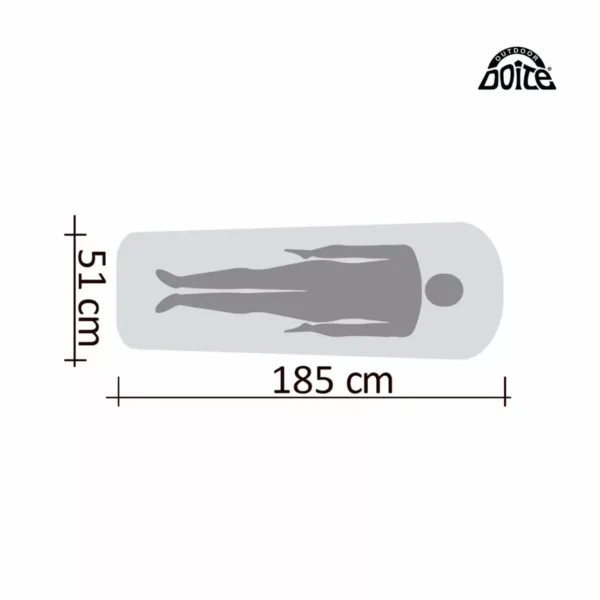 Colchoneta autoinflable Ultraliviana Crostec TPU - Imagen 2
