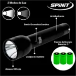 Linterna Metal Pro Led Cree 3D - Imagen 5